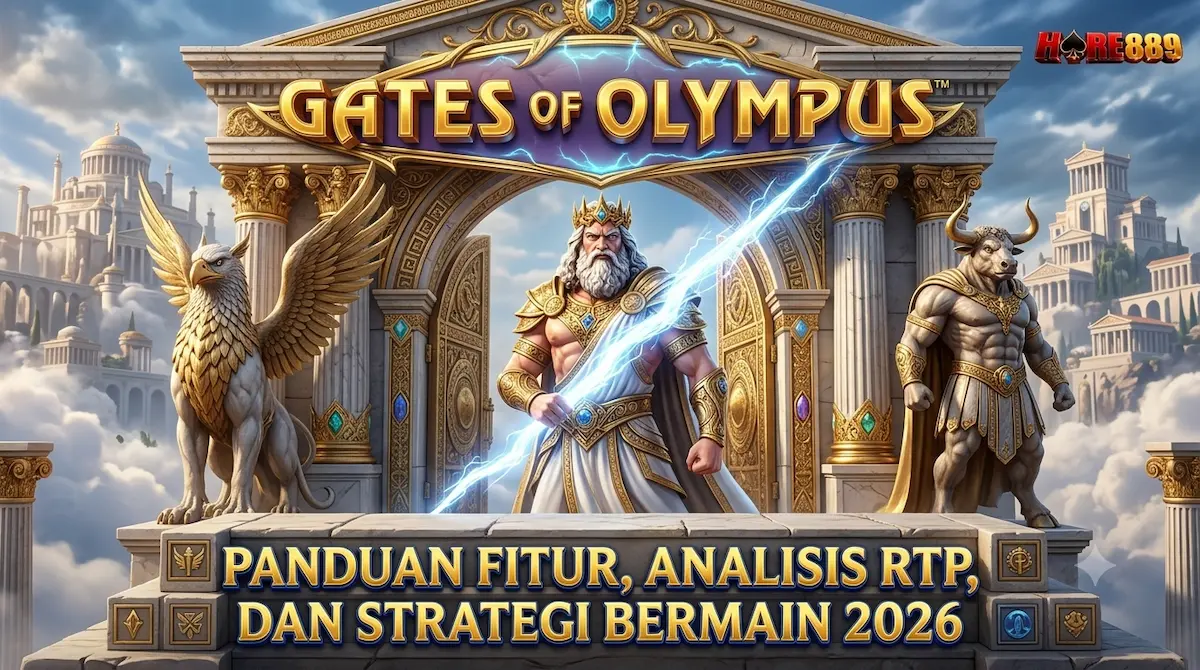 Gates of Olympus: Panduan Fitur, Analisis RTP, dan Strategi Bermain 2026