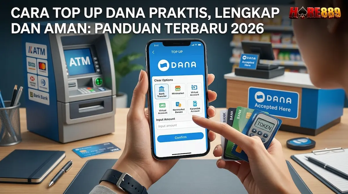 Cara Top Up DANA Praktis Lengkap dan Aman Panduan Terbaru 2026 Hore889