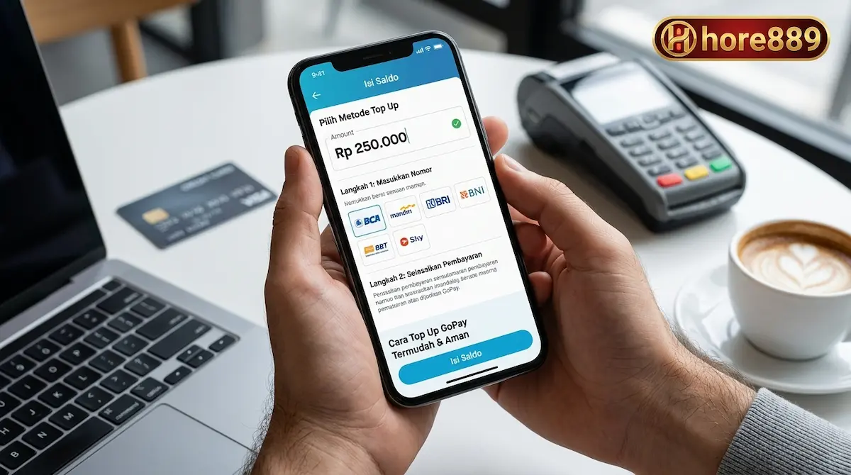 Cara Top Up GoPay Termudah & Aman Panduan Praktis Lengkap Terbaru hore889
