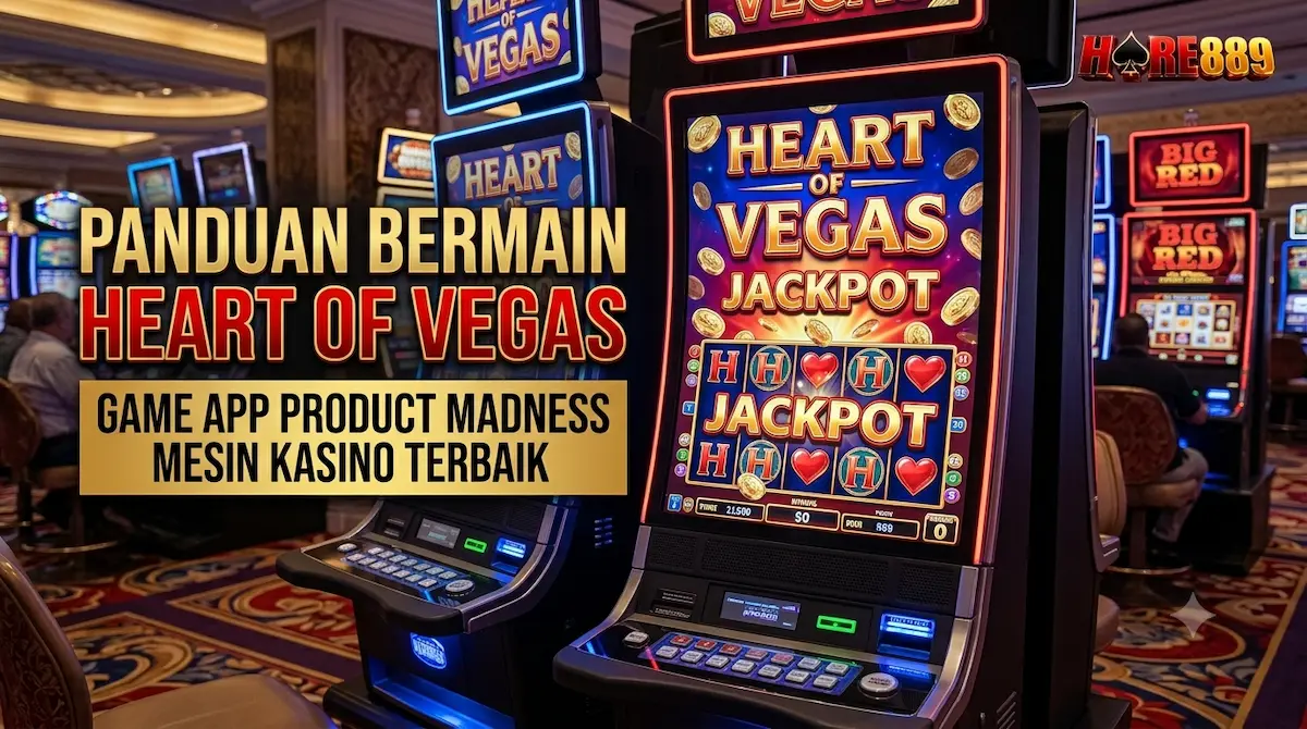 Panduan Bermain Heart of Vegas Game App Product Madness Mesin Kasino Terbaik Hore 889 Slot Qris