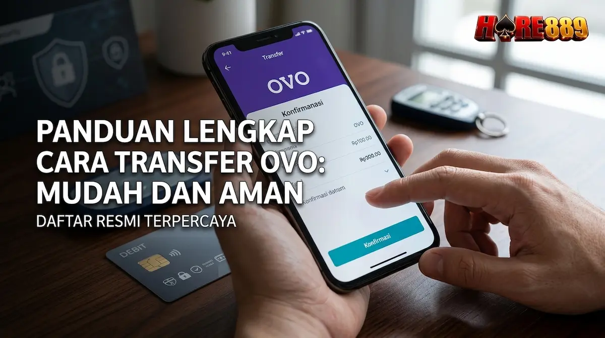 Panduan Lengkap Cara Transfer OVO Mudah dan Aman Daftar Resmi Terpercaya HORE889