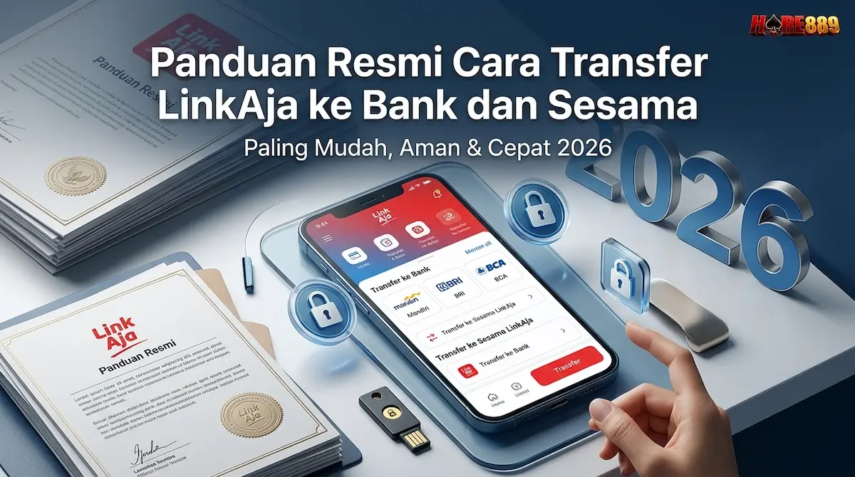 Panduan Resmi Cara Transfer LinkAja ke Bank dan Sesama Paling Mudah Aman & Cepat HORE889