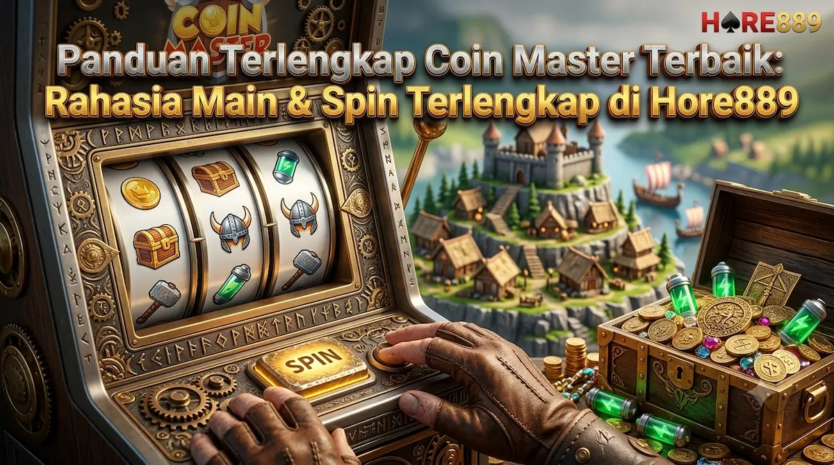 Panduan Terlengkap Coin Master Terbaik Rahasia Main & Spin Terlengkap di Hore889 Slot Qris