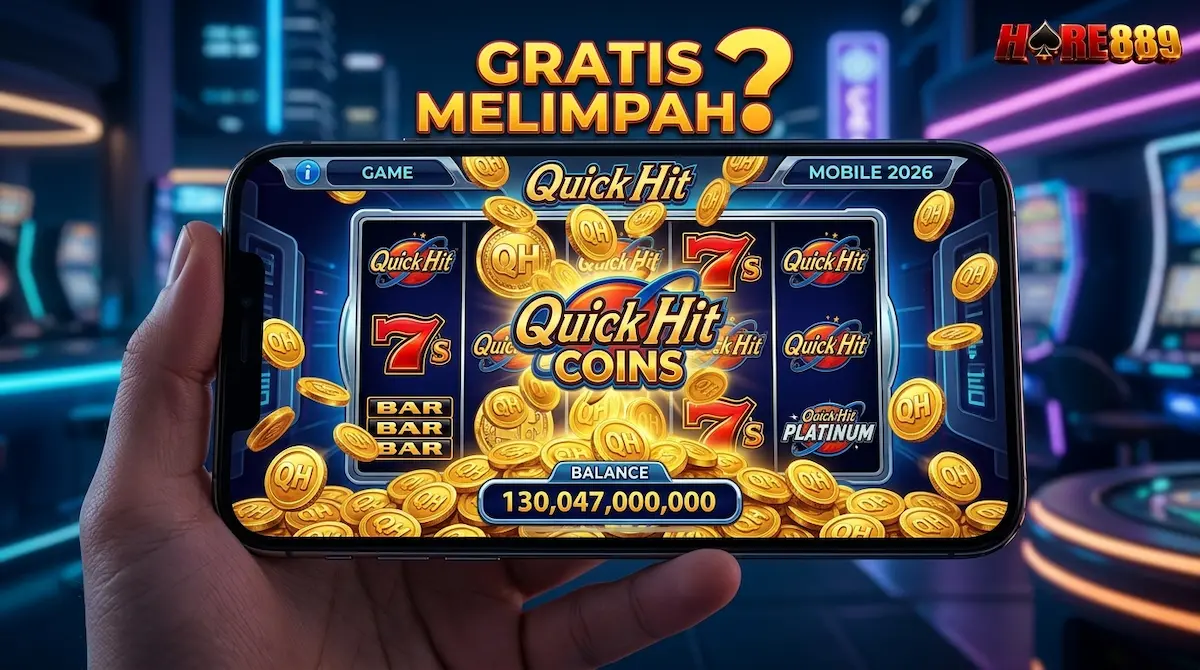 Quick Hit Coins Gratis Melimpah Epic Game Casino SciPlay versi Mobile Slot Qris Hore889