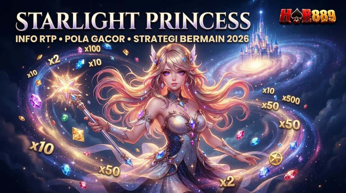 Starlight Princess Info RTP Pola Gacor & Strategi Bermain 2026 slot qris hore889