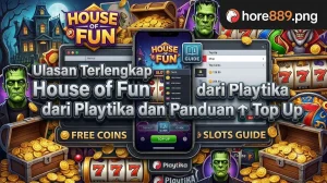 Ulasan Terlengkap House of Fun dari Playtika dan Panduan Top Up Slot Qris Hore889