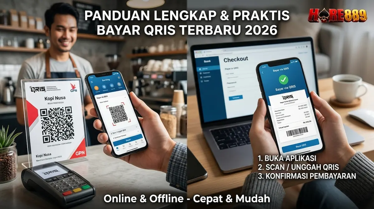 Cara Bayar QRIS Praktis Online Offline Lengkap 2026