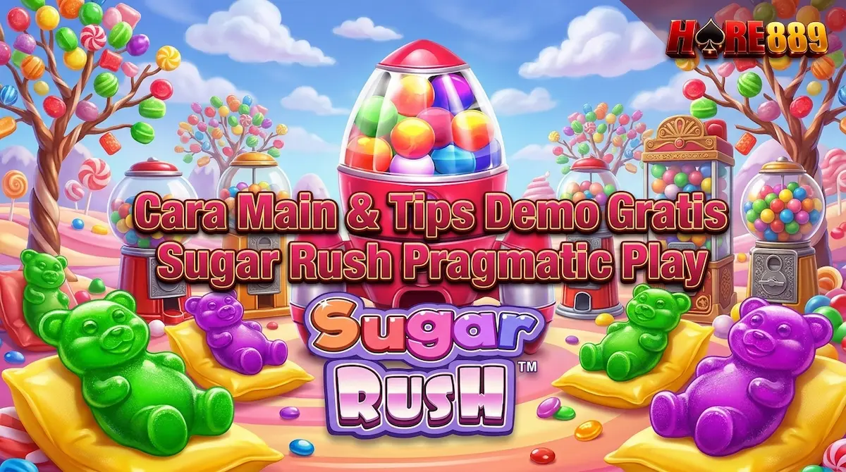 Sugar Rush Pragmatic Play: Cara Main & Tips Deposit QRIS di HORE889