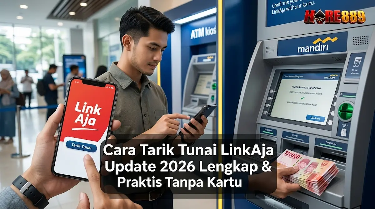 Cara Tarik Tunai LinkAja Lengkap & Praktis 2026