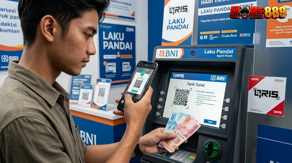 Cara Tarik Tunai QRIS Praktis Aman di ATM Agen
