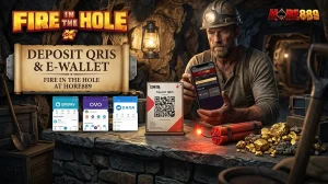 Fire in the Hole NoLimit City deposit QRIS e wallet di HORE889