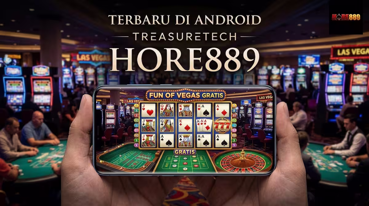 Fun Of Vegas Slot Social TREASURETECH di HP Android Fun Of Vegas Gratis Terbaru di Android TREASURETECH HORE889