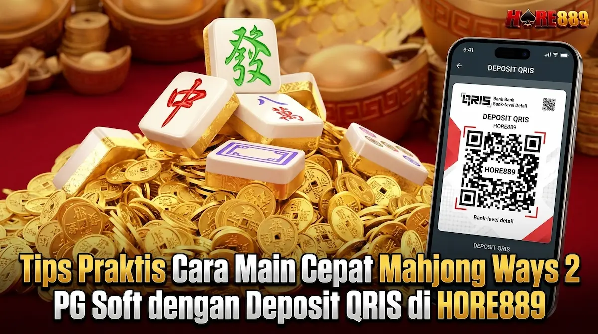 Cara Main Mahjong Ways 2 PG Soft dengan Deposit QRIS di HORE889 Tips Praktis Cara Main Cepat Mahjong Ways 2 PG Soft dengan Deposit QRIS di HORE889